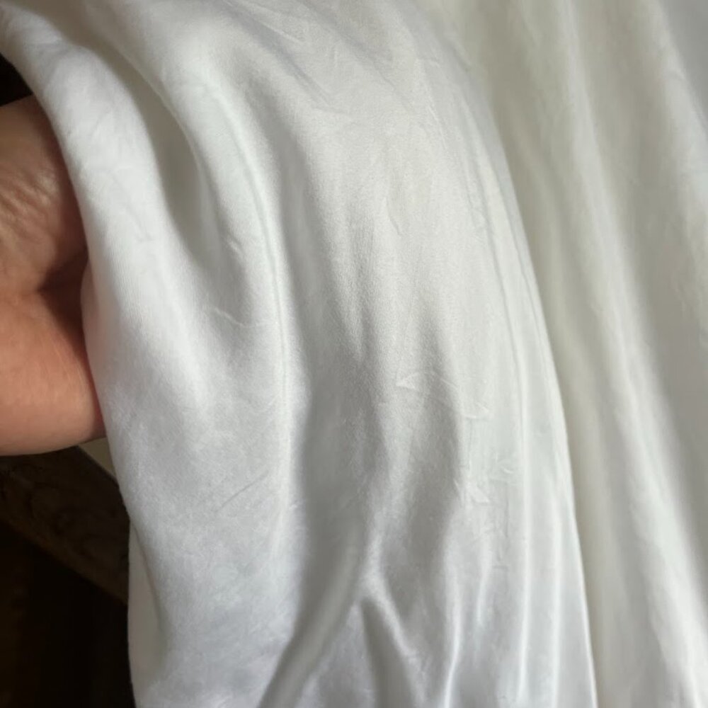 100% Tencel Lyocell Breeze Duvet Cover By Buffy Inc. White